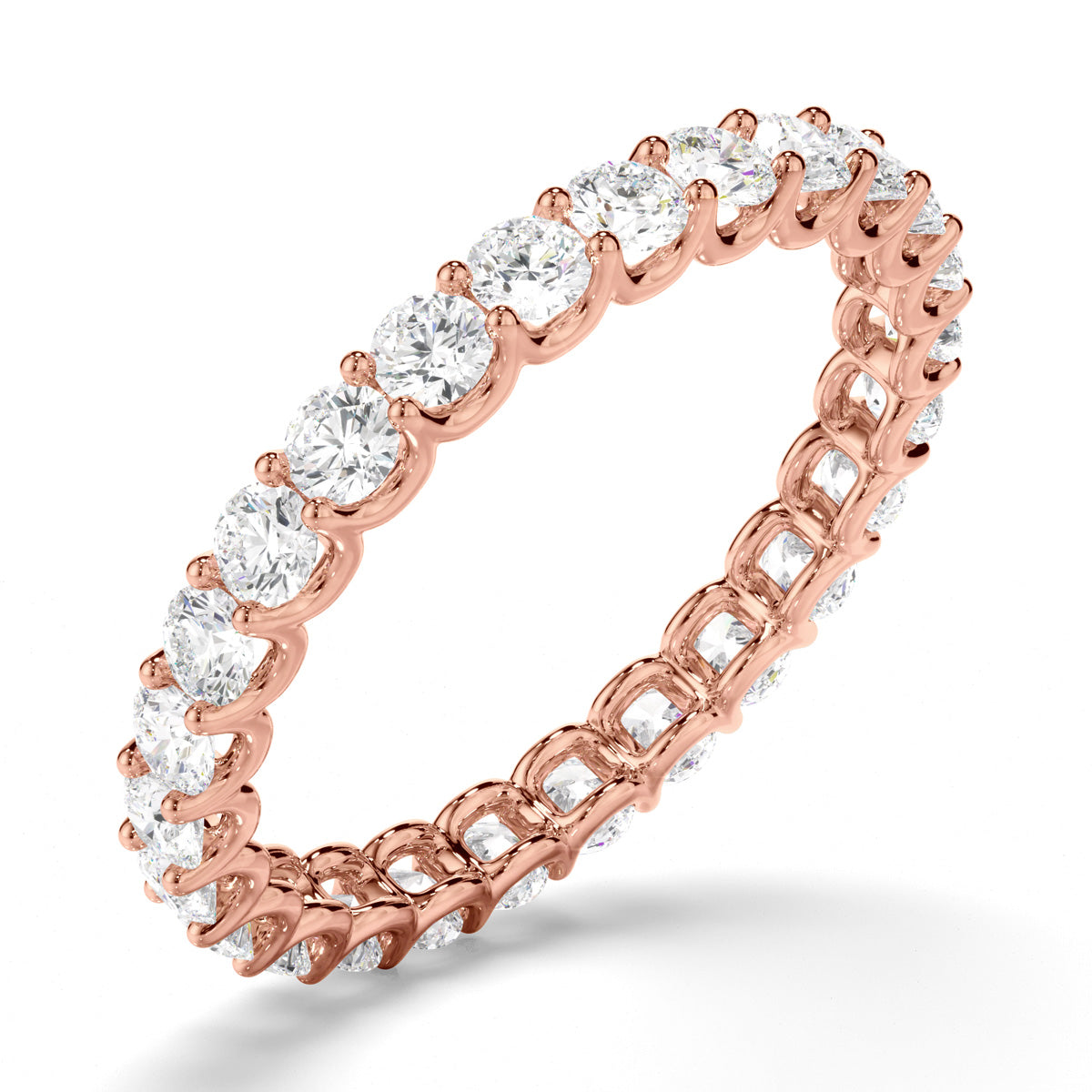 Round Brilliant Cut Diamond Anniversary Ring
