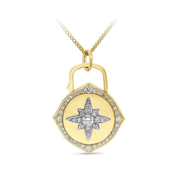 9ct Yellow & White Gold Diamond Enhancer