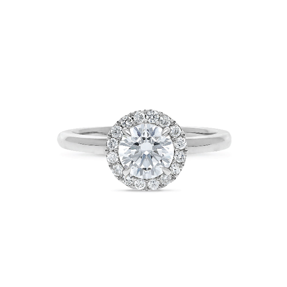 18ct White Gold 0.50ct Lab Grown Diamond Engagement Ring